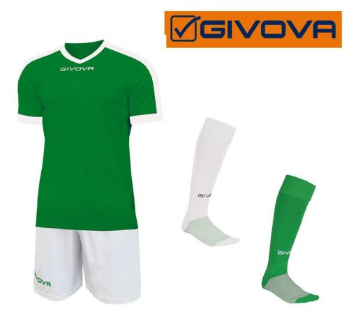 Givova Trikot Revolution grün-weiß